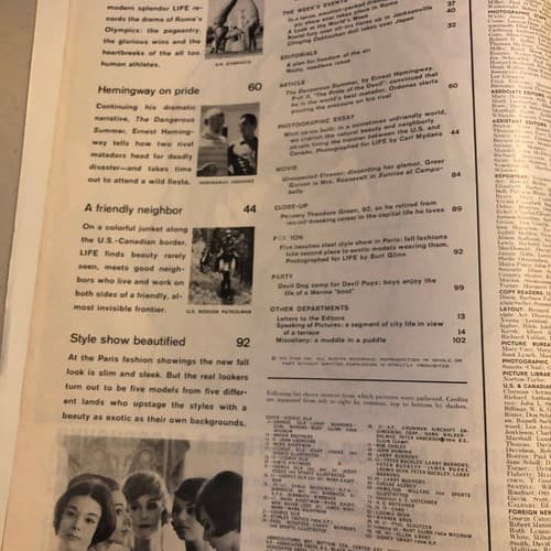 LIFE Magazine September 12, 1960 - U.S.A. Gymnasts in Rome - Thumbnail 3