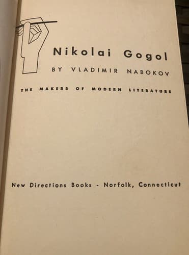 Nikolai Gogol 1944 hc True 1st edition 1st state w dust jacket. - Thumbnail 5