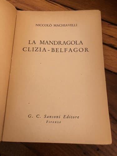 Commedie e Belfagor (La Meridiana, 22-23) 1943 Softcover - Thumbnail 2