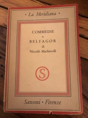 Commedie e Belfagor (La Meridiana, 22-23) 1943 Softcover - Image 1