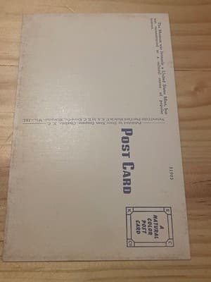 Mint Museum Of Art Charlotte NC Postcard Unposted Linen Natural Color 31903 - Thumbnail 2