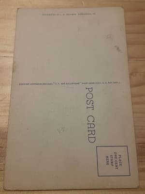 Curteich-Chicago Postcard State Capitol Harrisburg PA Linen 52 Vintage 3A-H912 - Thumbnail 2