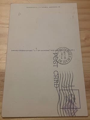 Curteich-Chicago Postcard State Capitol Harrisburg PA 51 C.T. Art-Colortone - Thumbnail 2