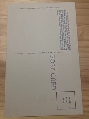 CT Art-Colortone Los Angeles Postcard U.S. Post Office City Hall CA Vintage - Thumbnail 2