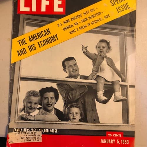 LIFE Magazine January 5, 1953 - The American and His Economy - Image 1