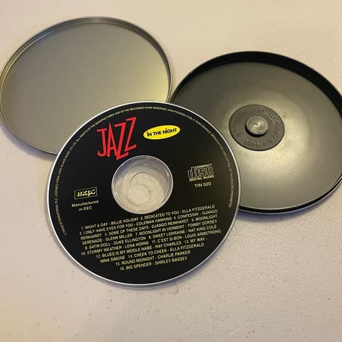 Jazz In The Night cd music in tin case - Thumbnail 3