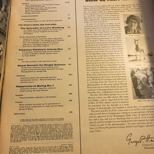 LIFE Magazine August 19, 1966: Luci Johnson’s Wedding Edition - Thumbnail 3
