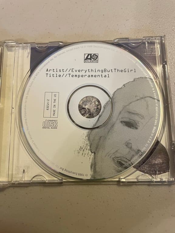 Everything But The Girl Temperamental cd - Thumbnail 3