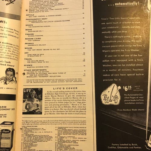 June 20, 1949 LIFE Magazine - High School Graduate Edition - Thumbnail 3