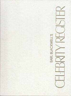 Earl Blackwell's celebrity register - Image 1