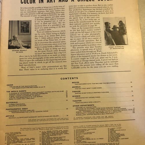 LIFE Magazine February 2, 1953 Eisenhower’s Colorful Inauguration - Thumbnail 3