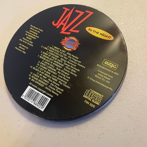 Jazz In The Night cd music in tin case - Thumbnail 2
