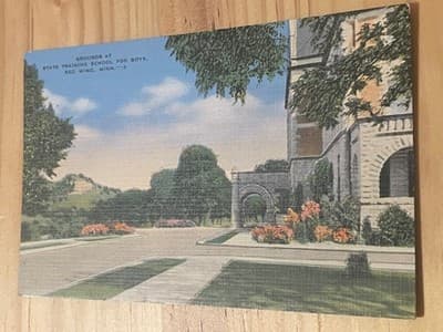Red Wing MN State Training School For Boys Vintage Postcard Unposted Scenic - Image 1
