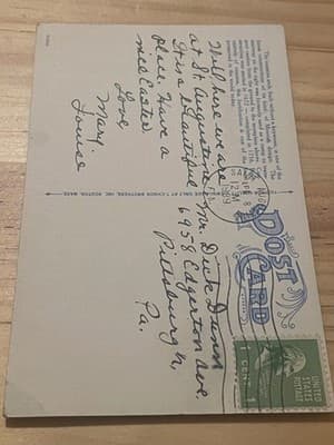 Tichnor Brothers Postcard St Augustine The Arch Castle San Marcos Florida 42 - Thumbnail 2