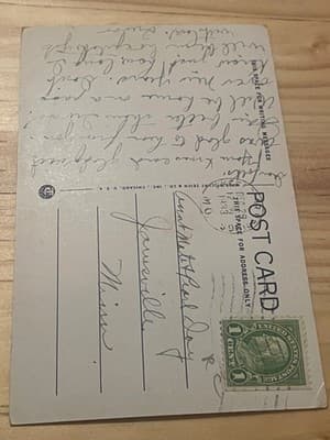 Veterans Hospital No. 99 Excelsior Springs MO National Health Resort Postcard - Thumbnail 2