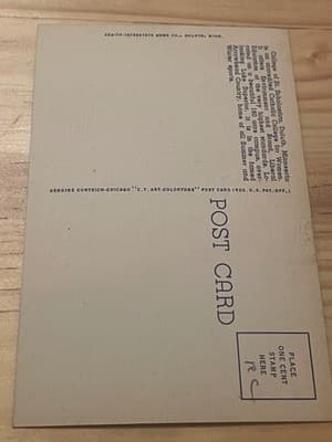 Curteich Chicago Postcard College of St Scholastica Duluth Minn D-149 Linen - Thumbnail 2