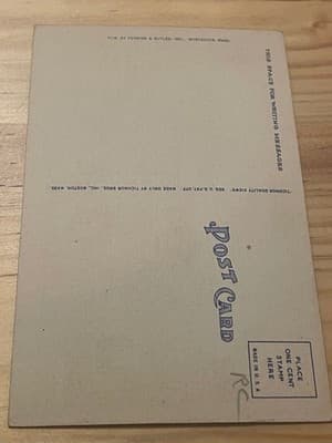 St Vincent Hospital Worcester MA Postcard Tichnor Bros Linen Unposted Vintage - Thumbnail 2