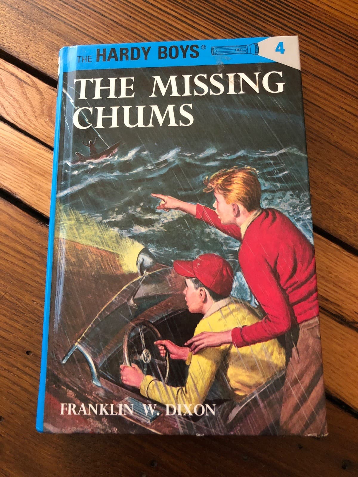 The Hardy Boys #4: The Missing Chums by Franklin W. Dixon (Hardcover) - Image 1