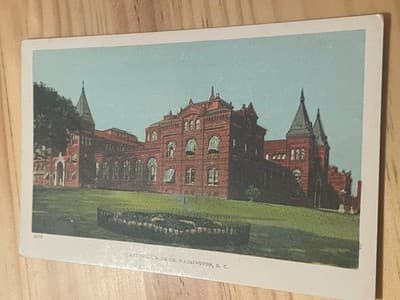 Ullman National Museum Washington DC Postcard Unposted Vintage View Card Colored - Image 1