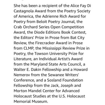 SIGNED Stateside: Poems by Jehanne Dubrow Paperback Poetry Book 2010 - Thumbnail 10