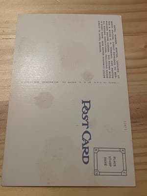 E C Kropp Co Hotel Manger North Station Boston Mass Postcard Linen Unposted - Thumbnail 2