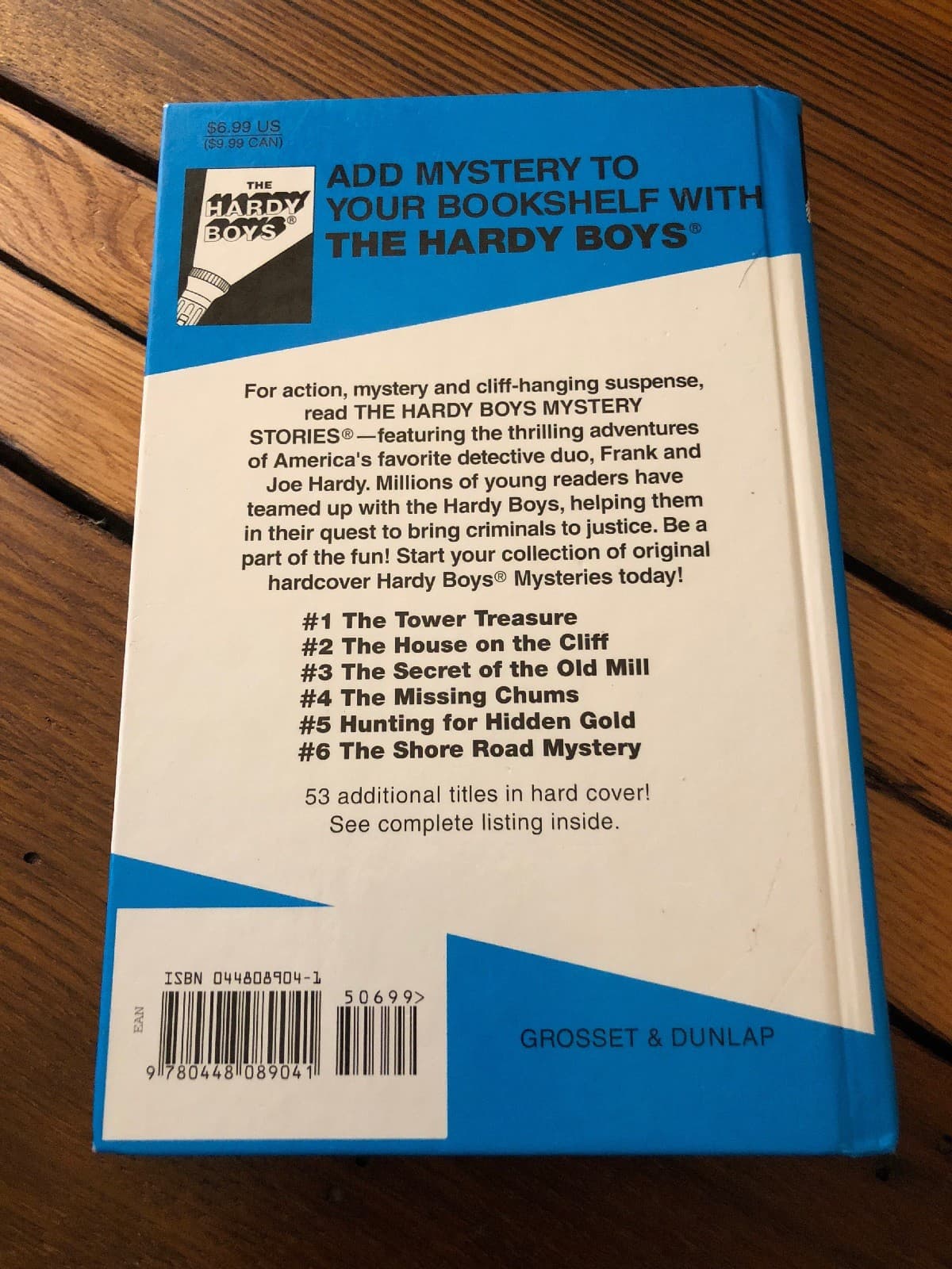 The Hardy Boys #4: The Missing Chums by Franklin W. Dixon (Hardcover) - Thumbnail 2