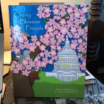 AUTOGRAPHED 1ST ED. Cherry Blossom Friends by Corkey Hay DeSimone (2008-03-01) - Image 1