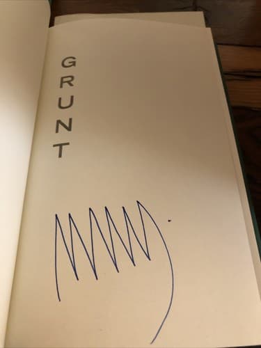 signed by author See photos - Grunt: The Curious Science of Humans at War - Thumbnail 2