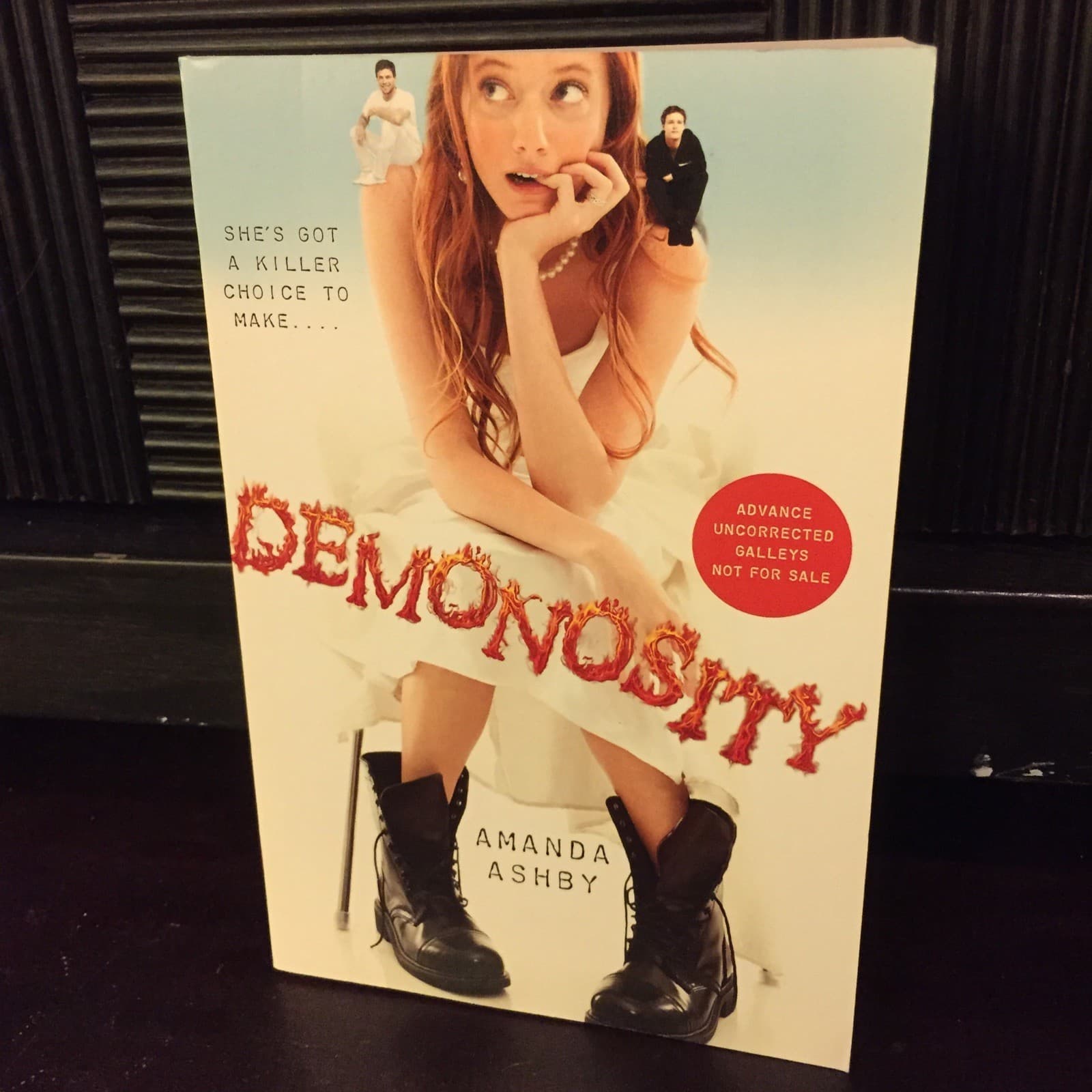 Demonosity: SHE'S GOT A KILLER CHOICE TO MAKE. AMANDA ASHBYADVANCE UNCORRECTED - Image 1