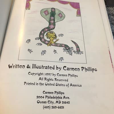AUTOGRAPHED 1ST EDITION HARDCOVER . Cleocatra a Queen of Cats - Thumbnail 4
