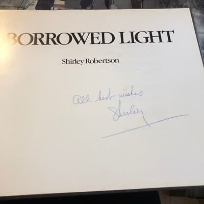 AUTOGRAPHED 1ST EDITION HARDCOVER Borrowed Light - Thumbnail 2