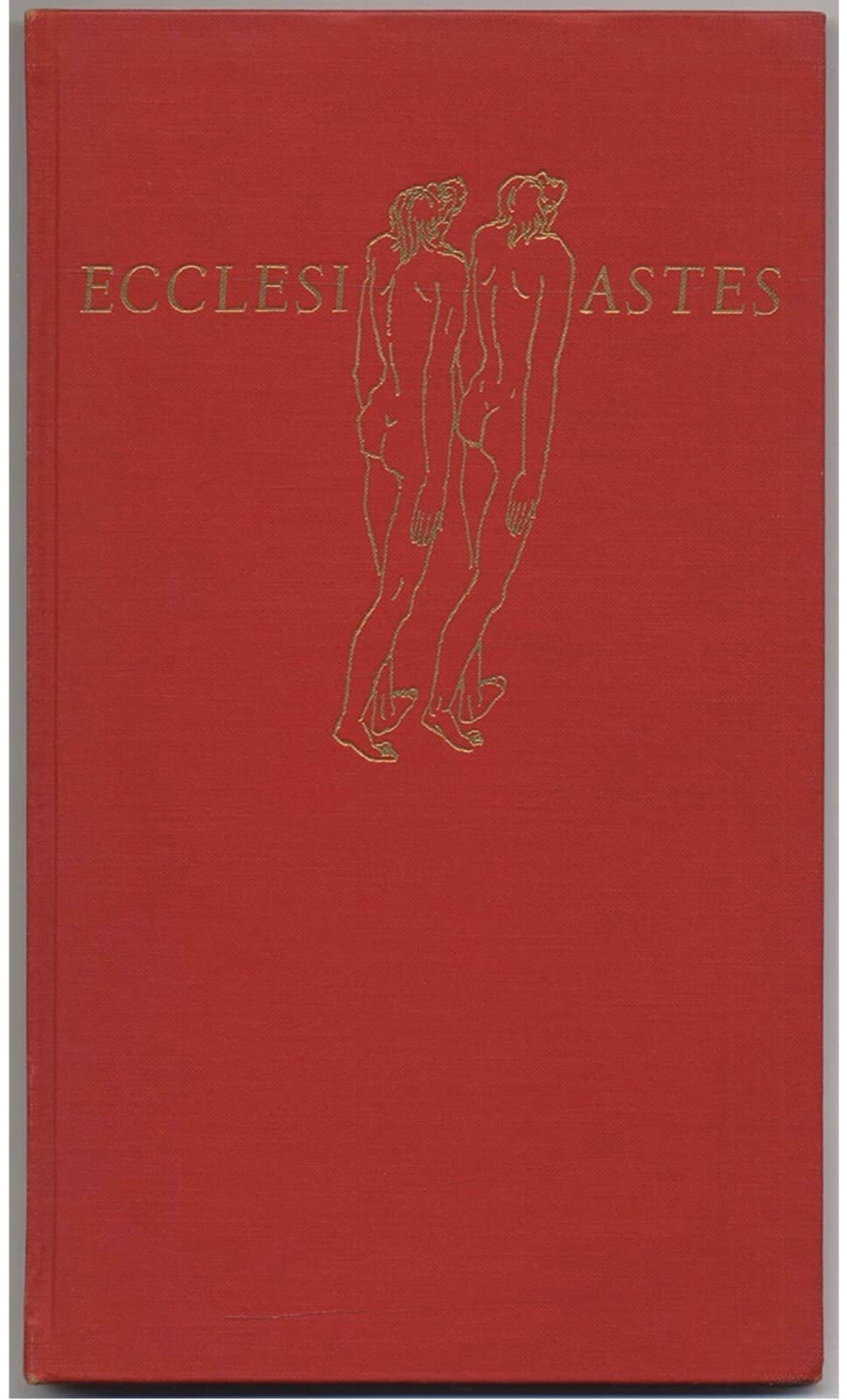 Hans FOY Ecclesiastes W/ Wood Engraving & Eight Trial Drawings 1958 1st edition - Image 1