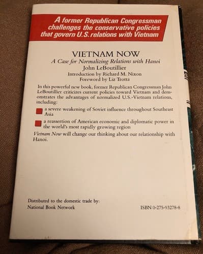 Vietnam Now: A Case for Normalizing Relations with Hanoi AUTOGRAPHED 1st Ed HC - Thumbnail 7