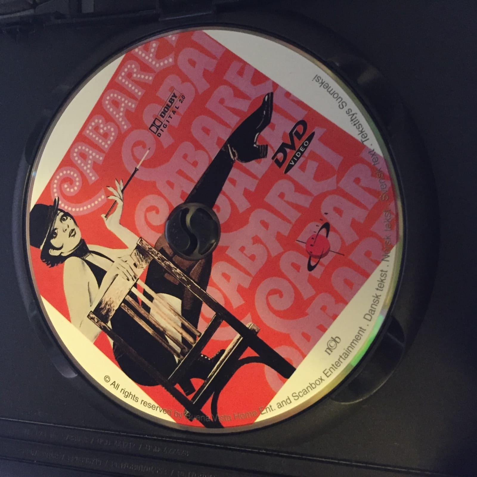 Cabaret DVD - Pal region 2 scandinavian languages 120 minutes uncensored - Thumbnail 2