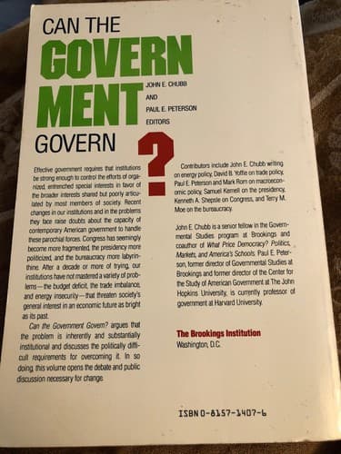 Can the Government Govern? - Thumbnail 2