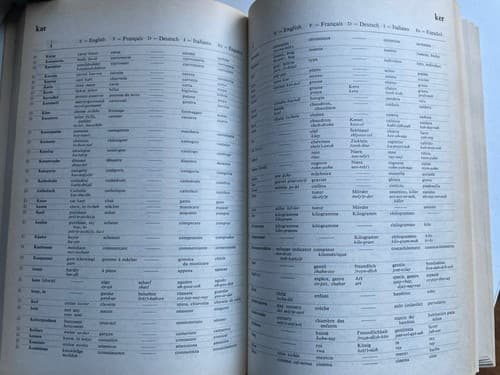 The Avon five language dictionary: Simultaneous English French Spanish German... - Thumbnail 6