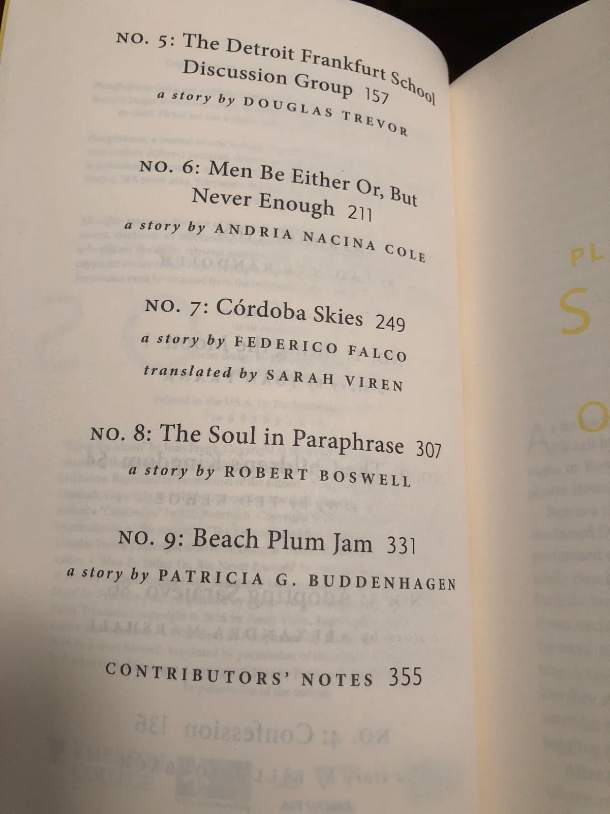 Ploughshares Solos Omnibus Edit Ladette Randolph Volume 4 2017 - Thumbnail 4