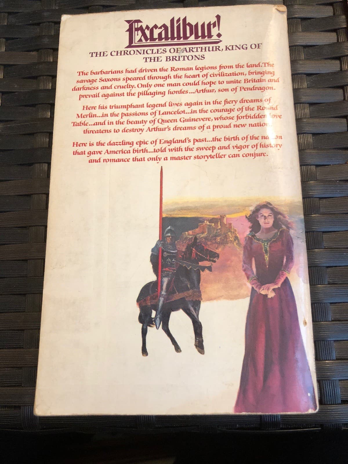 Excalibur by John Jakes and Gil Kane 1980 Dell Paperback - Thumbnail 2