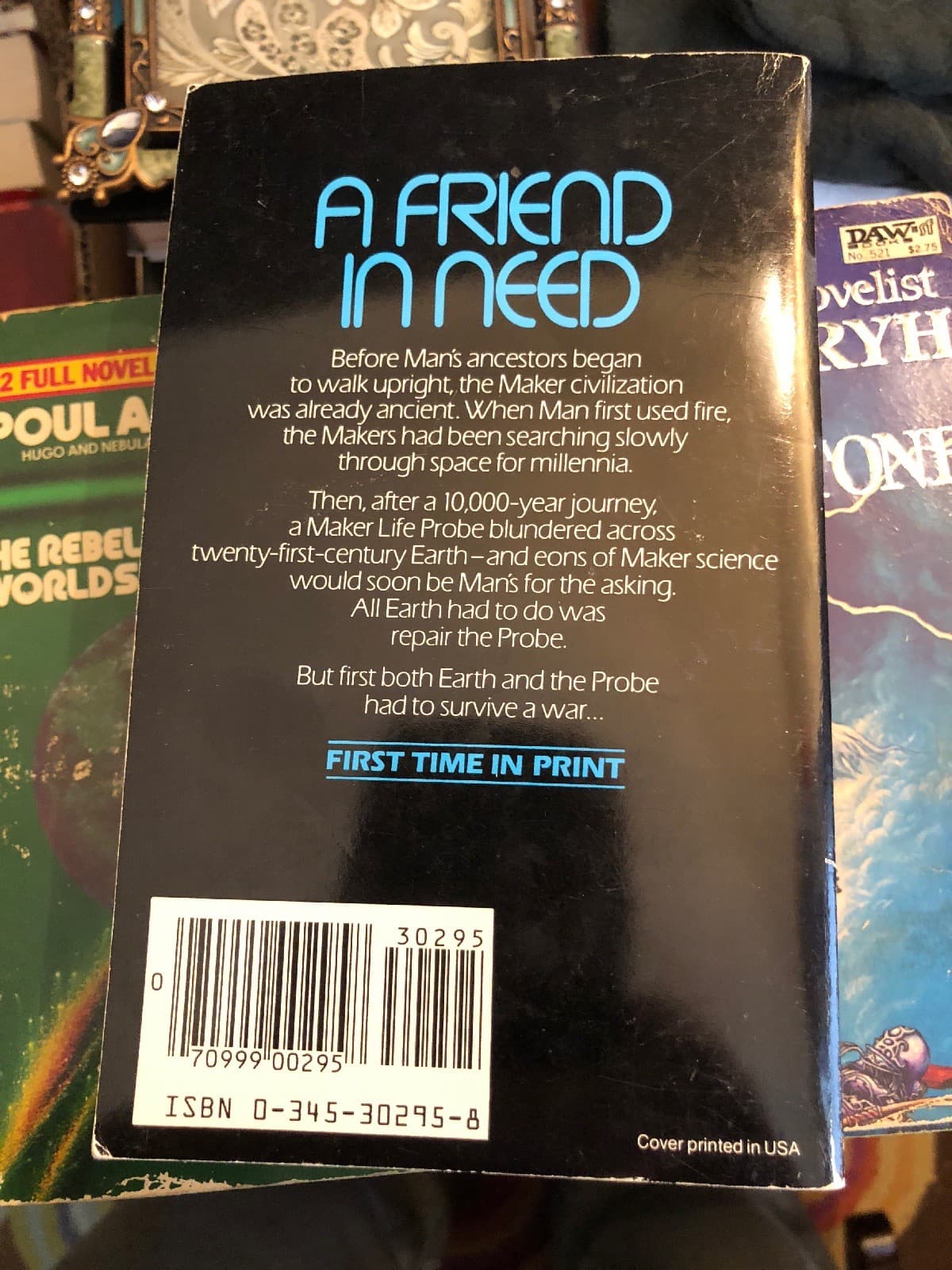 McCollum, Michael LIFE PROBE (1984) VG PBO sci-fi 1st Edition. - Thumbnail 2