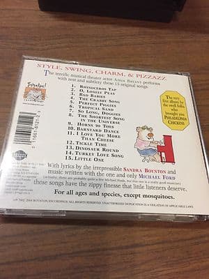 RHINOCEROS TAP ADAM BRYANT SINGS 14 silly songs CD - Thumbnail 2