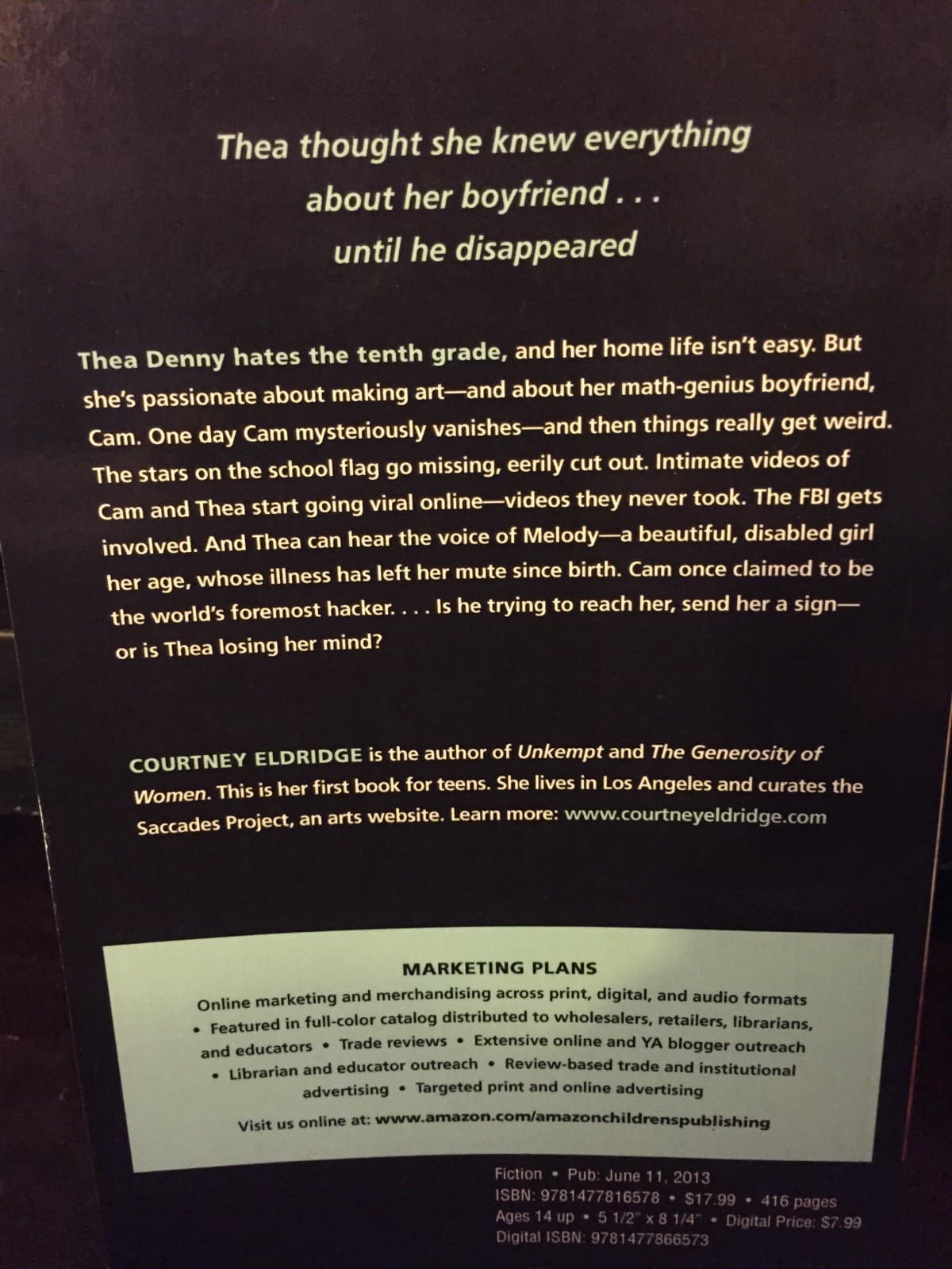 UNCORRECTED PROOFS. GHOST TIME COURTNEY ELDRIDGE - Thumbnail 2