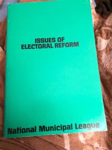 Issues of electoral reform - Image 1