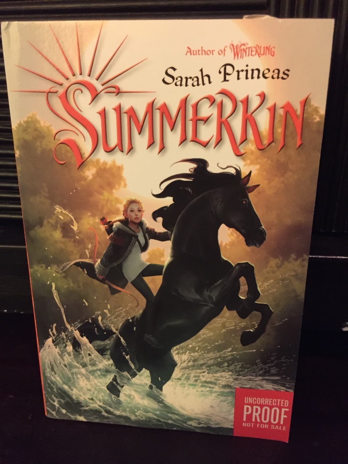 Summerkin Sarah Prineas UNCORRECTED PROOFS - Image 1