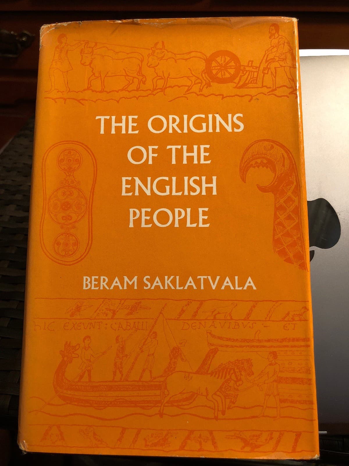 Beram Saklatvala, THE ORIGINS OF THE ENGLISH PEOPLE 1st American Edition 1970 - Image 1