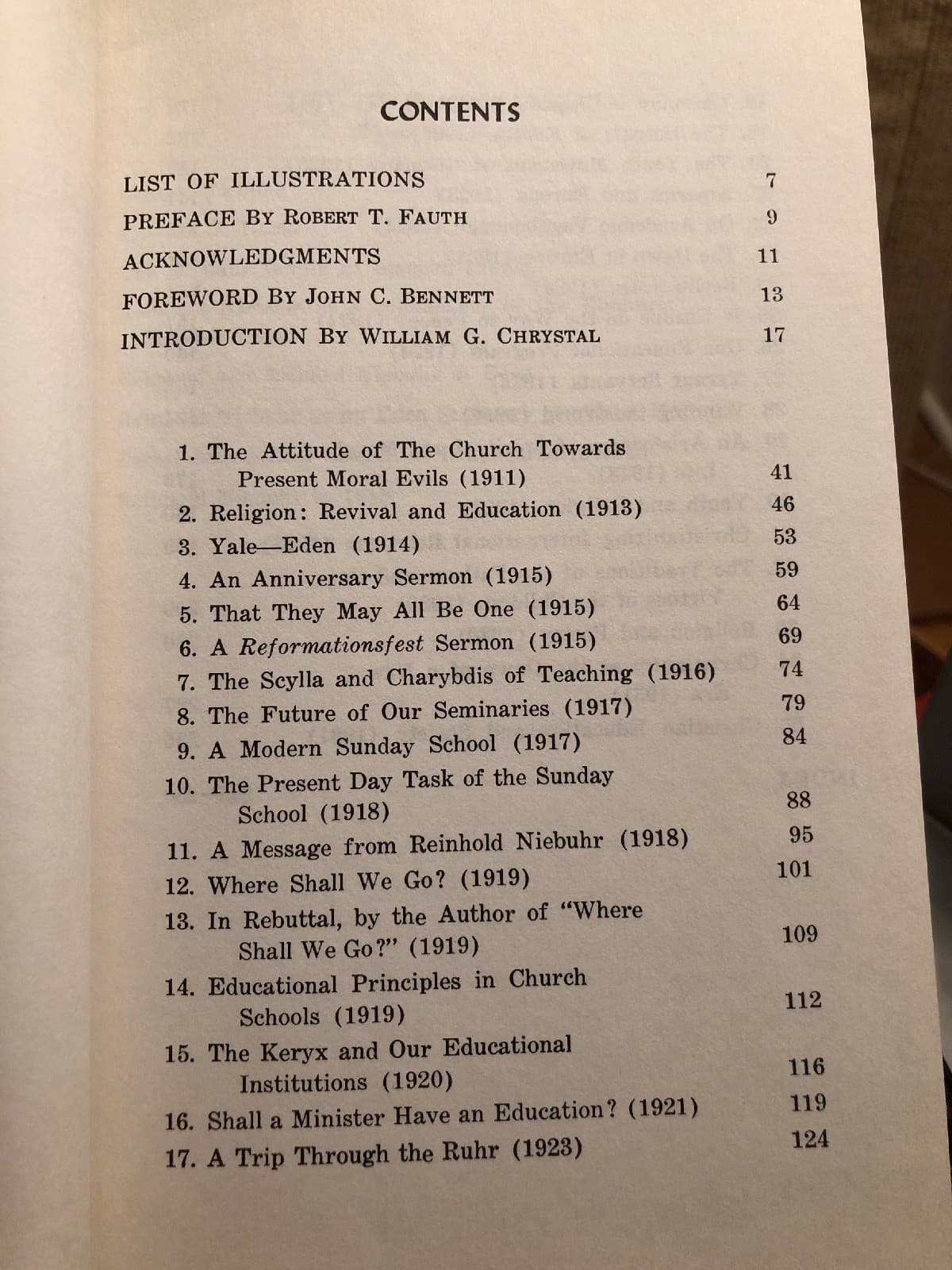 YOUNG REINHOLD NIEBUHR His Early Writings By W. G. Chrystal 1st Printing 1977 - Thumbnail 4