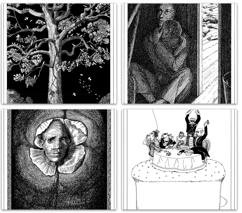 Drawings on the Psalms by matteson Publisher: Essence Publishing (1997) RARE - Thumbnail 10
