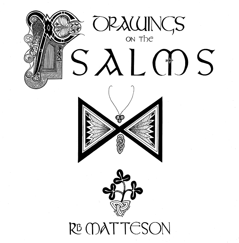 Drawings on the Psalms by matteson Publisher: Essence Publishing (1997) RARE - Thumbnail 4