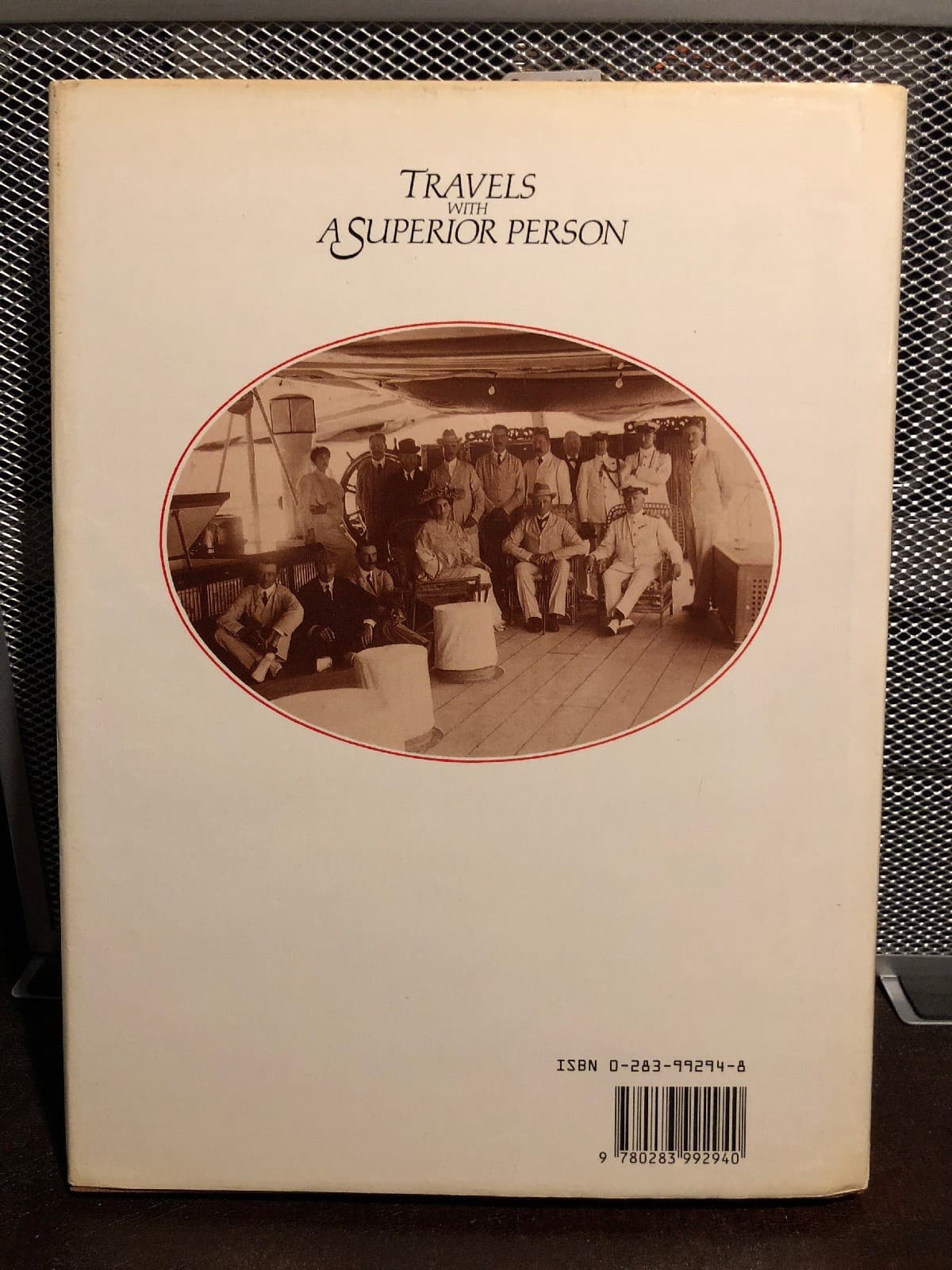 Travels with a Superior Person 1st Edition British Hardcover 1985 - Thumbnail 2