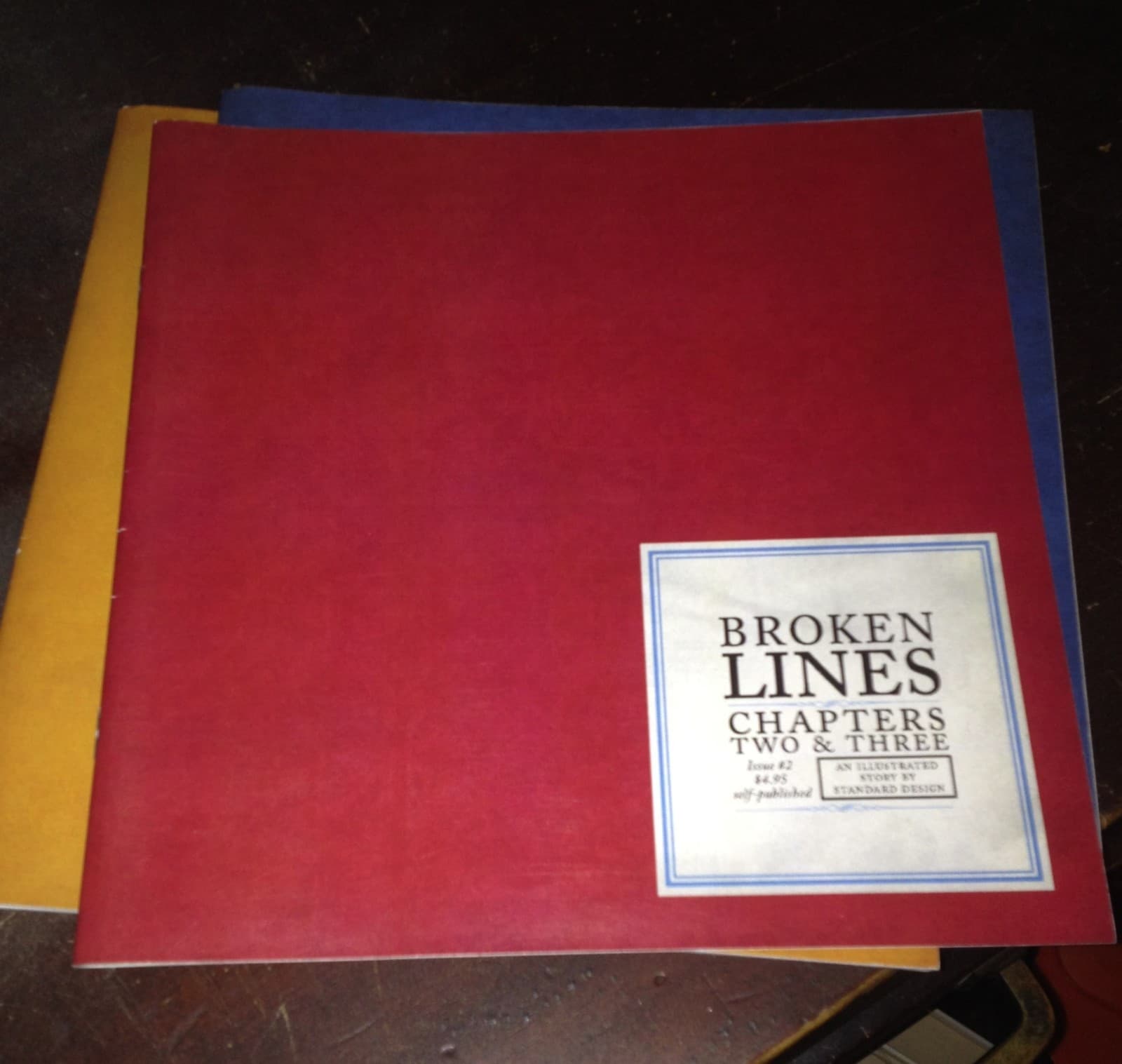 Set of four Broken Lines Comics by Standard Design 2008-2009 - Thumbnail 6