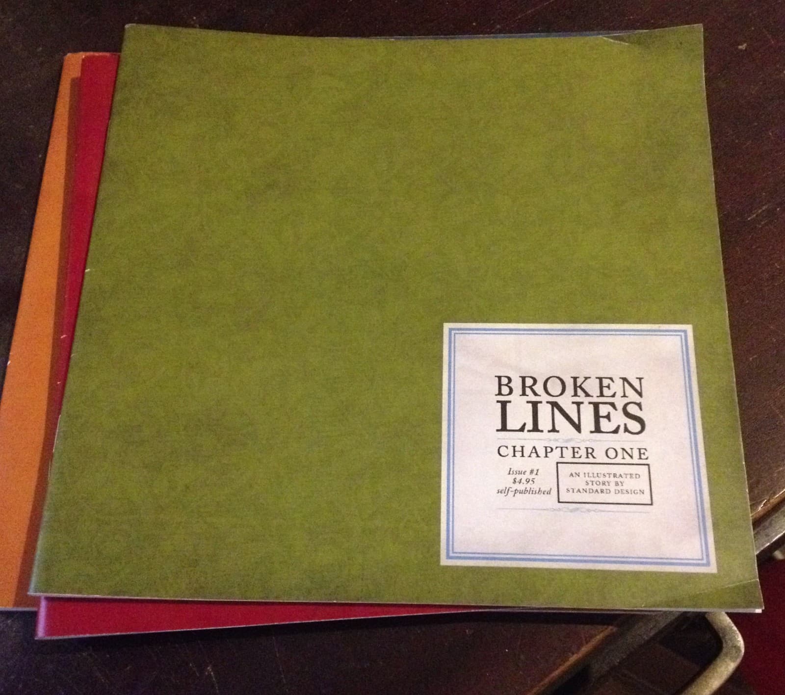 Set of four Broken Lines Comics by Standard Design 2008-2009 - Thumbnail 5